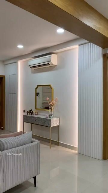 Contemporary home with Fluted panels | Material Depot
