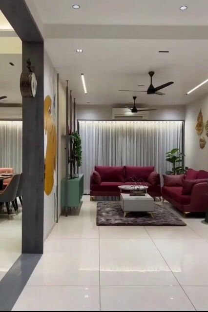 Modern Luxury Home Interiors With Terrazzo Wall Tiles And Green Laminates | Material Depot