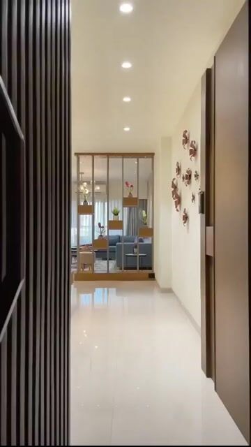 Stylish Home Interior With  Glossy Floor Tiles | Material Depot