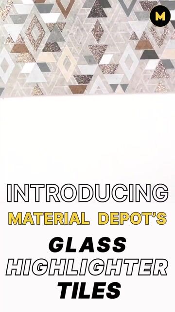 Glass Highlighter Tiles at Material Depot